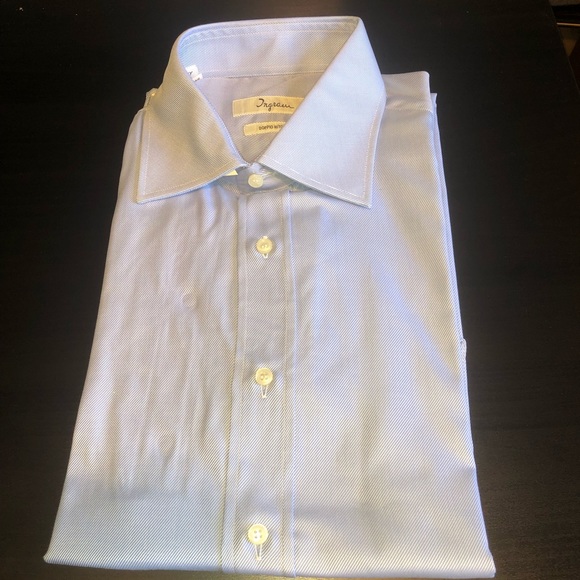 Ingram Made In Italy Dress Shirt 16/41 - Picture 2 of 8